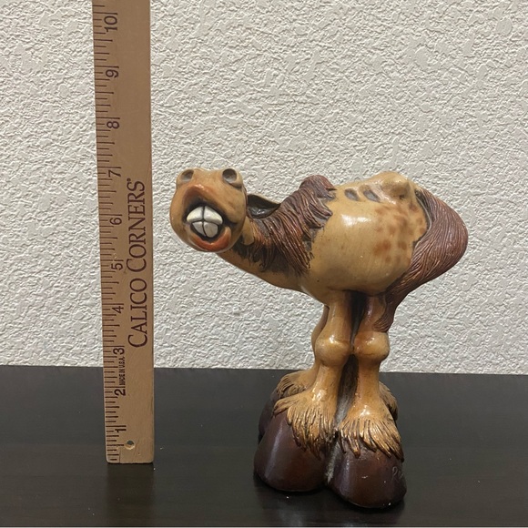 Rare Vintage 80’s BEASTIES Buster the Bay Horse John Raya Horse Donkey Figurine - Picture 8 of 16